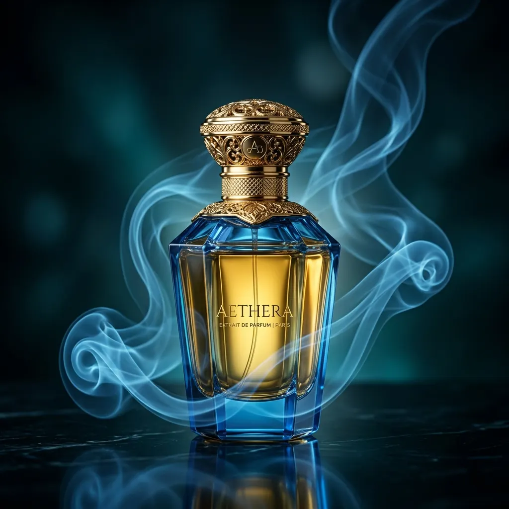Premium signature perfume bottle